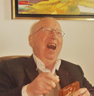 Bertrand Saint Georges Chaumet en train de rire