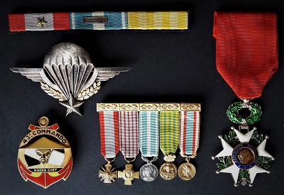 Les décorations de Bertrand Saint Georges Chaumet